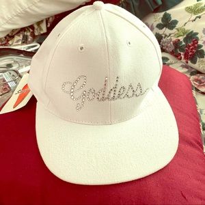Simply Hot sequined “goddess” hat NWT